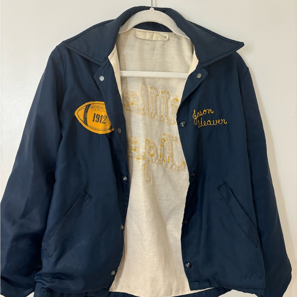 Holloway Navy Jacket with Yellow Accents
